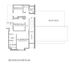 Floorplan 2 for House Plan #4396-00004