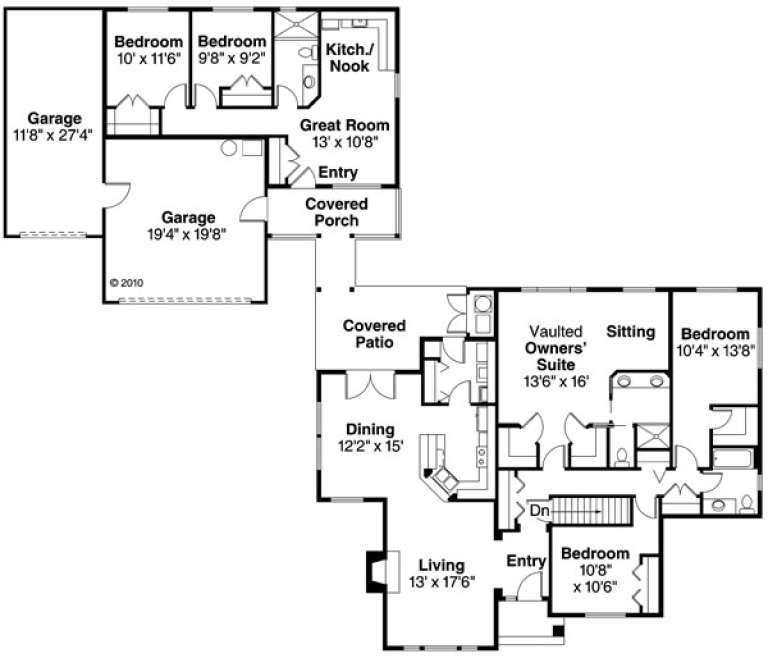 House Plan House Plan #13556 Drawing 1