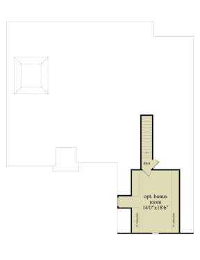 Floorplan 2 for House Plan #957-00044