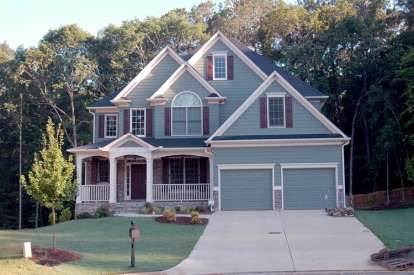 Traditional House Plan #5458-00048 Elevation Photo