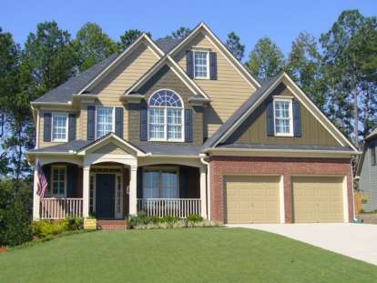 Traditional House Plan #5458-00048 Elevation Photo