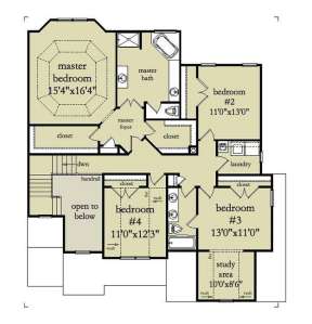 Floorplan 3 for House Plan #957-00048