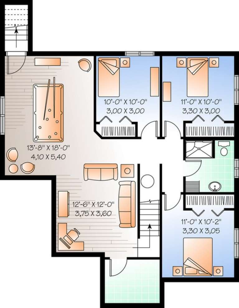 House Plan House Plan #13565 Drawing 1