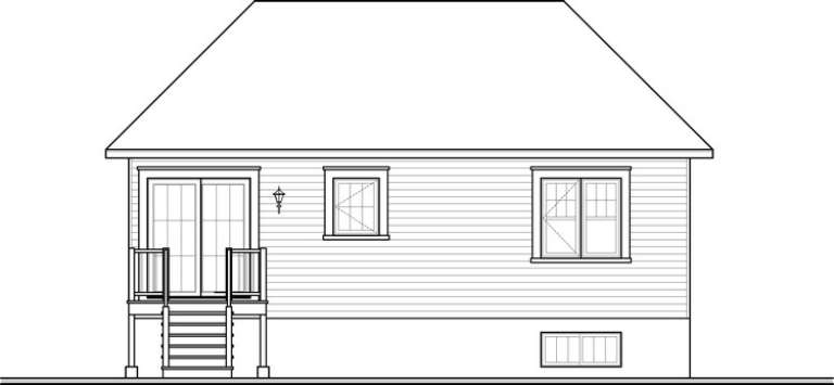 Cottage House Plan #034-00962 Elevation Photo