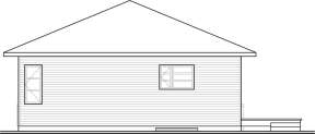 Narrow Lot House Plan #034-00968 Elevation Photo