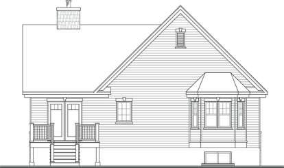 Country House Plan #034-00969 Elevation Photo