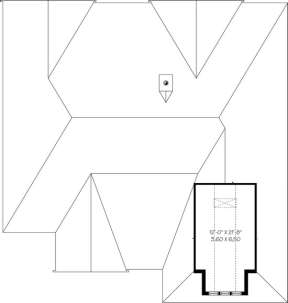 Floorplan 2 for House Plan #034-00972