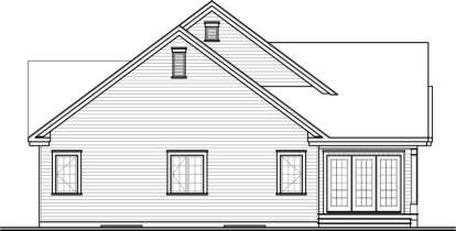 Traditional House Plan #034-00973 Elevation Photo