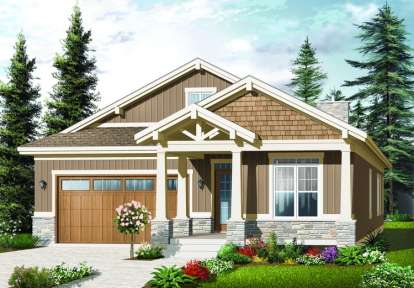 Country House Plan #034-00975 Elevation Photo