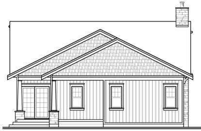 Traditional House Plan #034-00976 Elevation Photo
