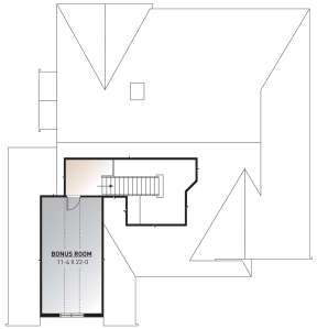 Second Floor for House Plan #034-00978