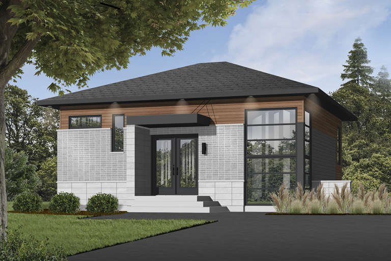 House Plan House Plan #13586 Front Elevation 