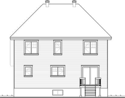Country House Plan #034-00983 Elevation Photo