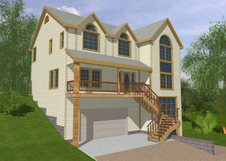 House Plan House Plan #1359 Front Elevation