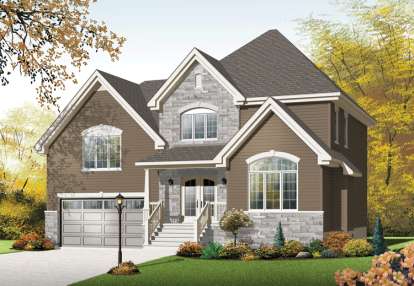 House Plan House Plan #13593 Front Elevation