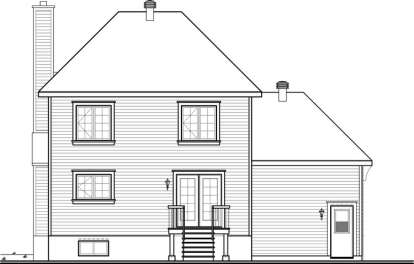 European House Plan #034-00988 Elevation Photo