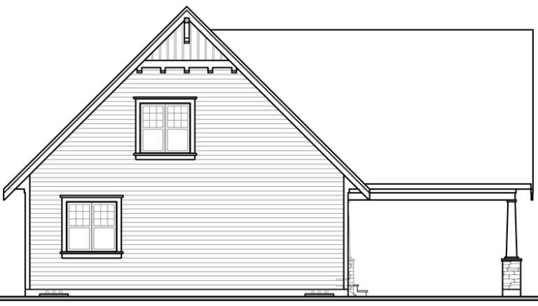 Country House Plan #034-00991 Elevation Photo