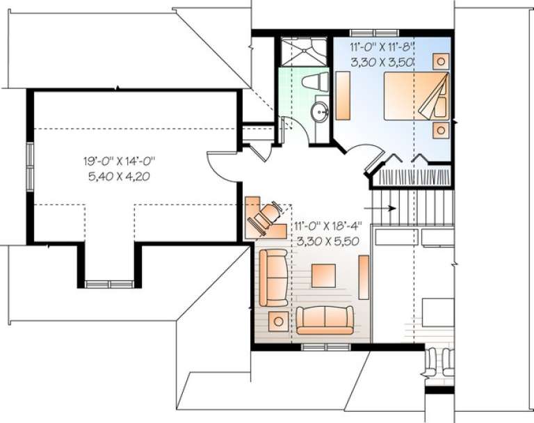 House Plan House Plan #13596 Drawing 2