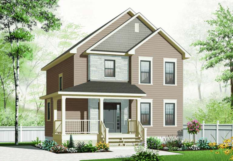 House Plan House Plan #13600 Front Elevation
