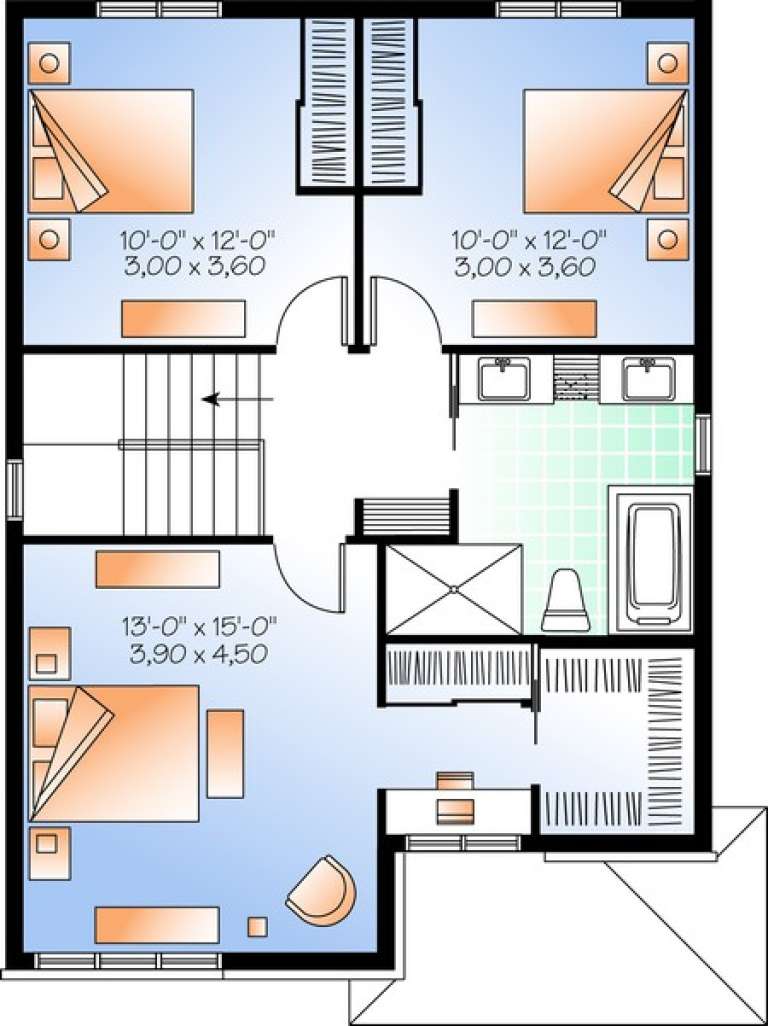 House Plan House Plan #13604 Drawing 2