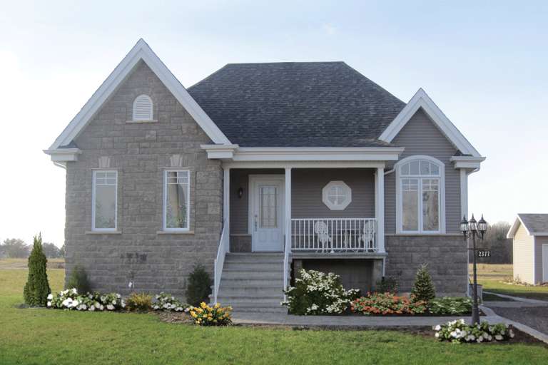 House Plan House Plan #13606 Front Elevation 