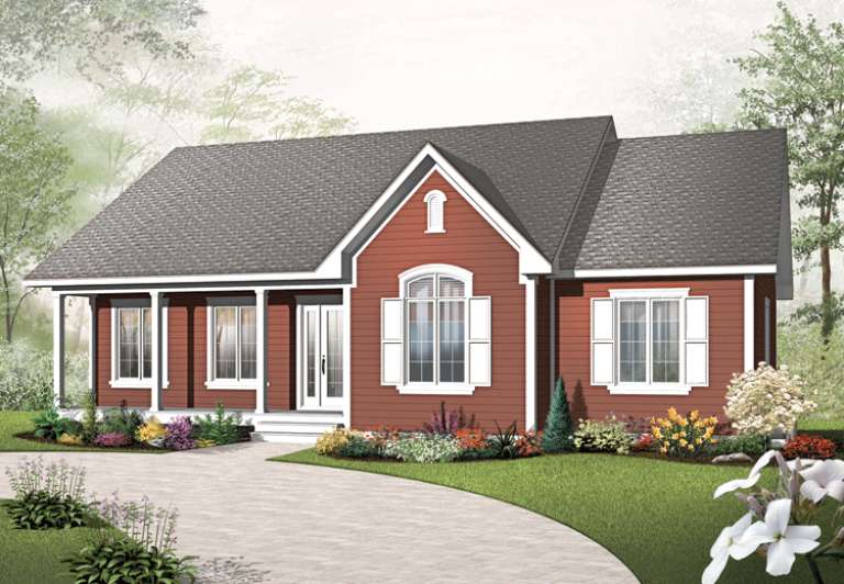 House Plan House Plan #13608 Front Elevation
