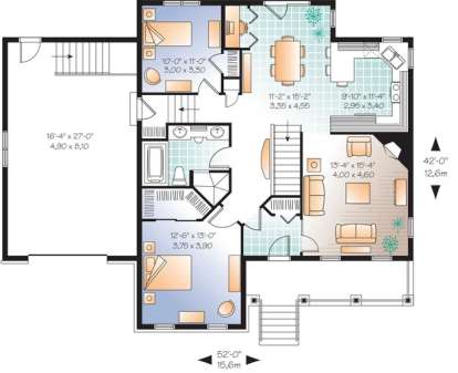 Floorplan 2 for House Plan #034-01004
