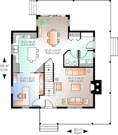House Plan House Plan #13612 Drawing 1