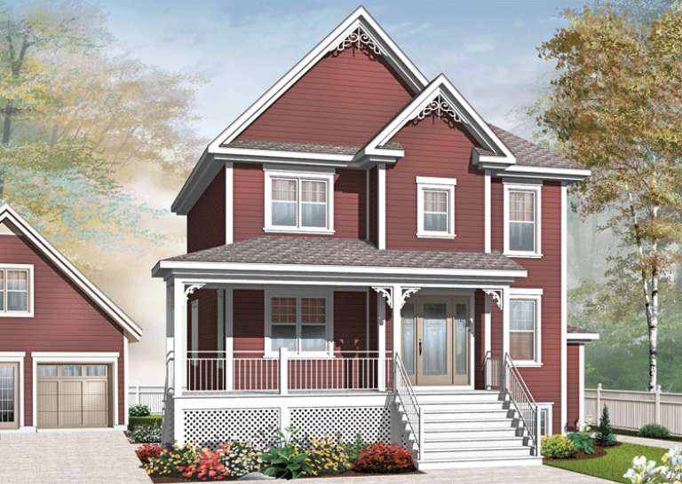 House Plan House Plan #13613 Front Elevation