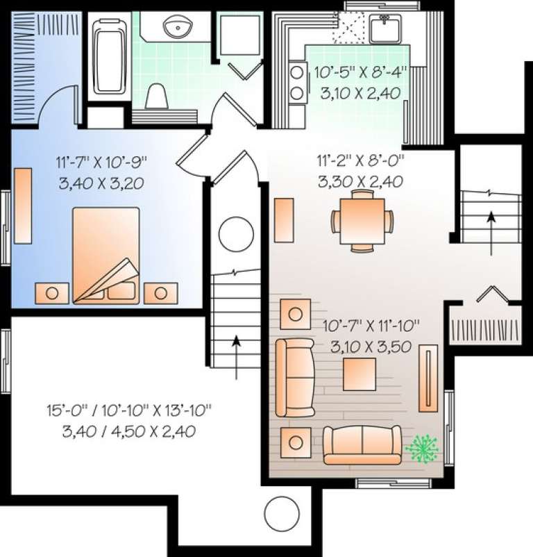 House Plan House Plan #13613 Drawing 1