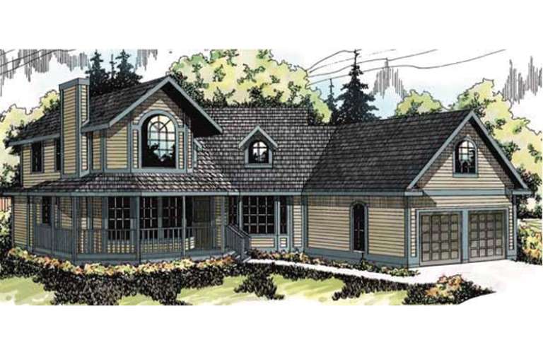 House Plan House Plan #13617 Front Elevation