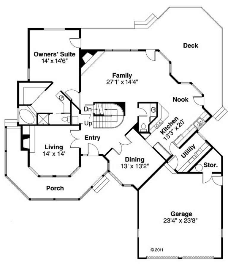 House Plan House Plan #13617 Drawing 1