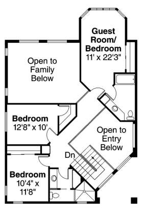 Floorplan 2 for House Plan #035-00569