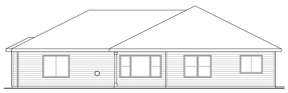 Ranch House Plan #035-00571 Elevation Photo