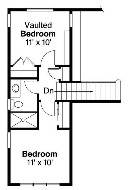 Floorplan 2 for House Plan #035-00573