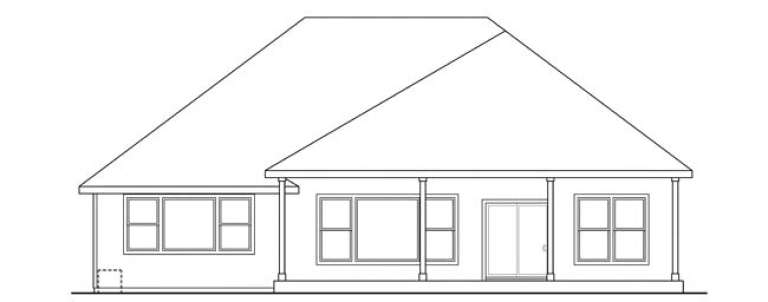 Cottage House Plan #035-00575 Elevation Photo