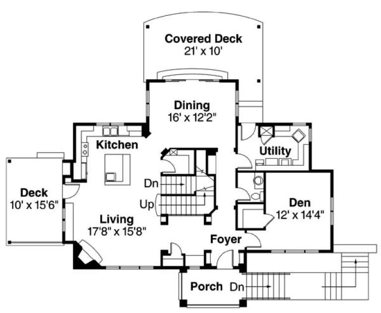 House Plan House Plan #13625 Drawing 1