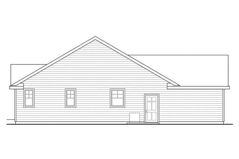 Country House Plan #035-00578 Elevation Photo