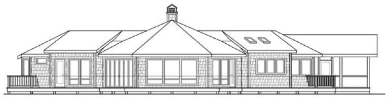 Ranch House Plan #035-00582 Elevation Photo