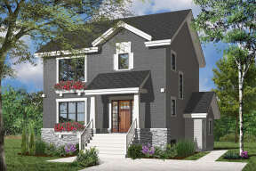 Craftsman House Plan #034-01014 Elevation Photo