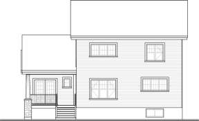 Traditional House Plan #034-01015 Elevation Photo