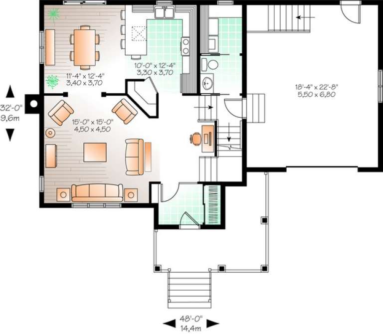 House Plan House Plan #13636 Drawing 1