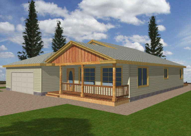 House Plan House Plan #1364 Front Elevation