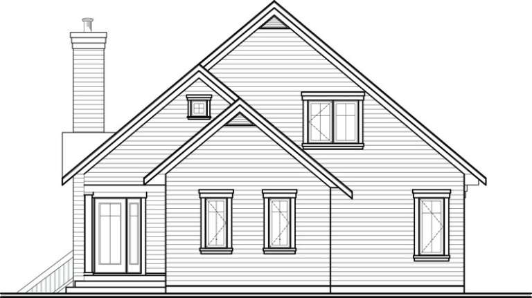 Mountain House Plan #034-01020 Elevation Photo