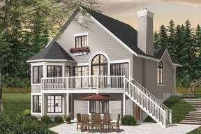 Mountain House Plan #034-01020 Elevation Photo