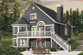 Mountain House Plan #034-01020 Elevation Photo