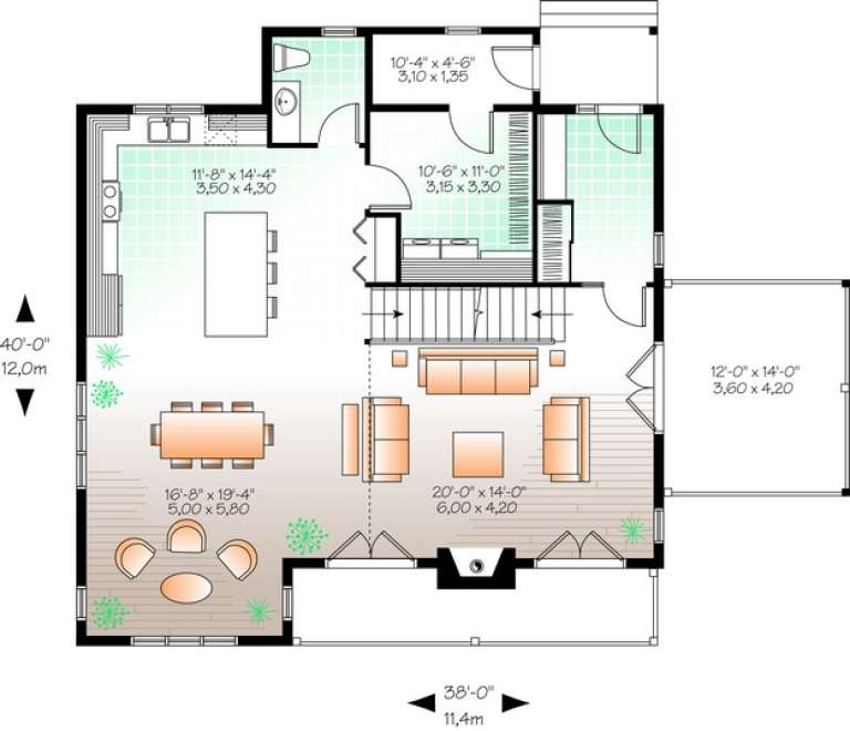 House Plan House Plan #13641 Drawing 2
