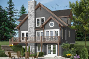 Cottage House Plan #034-01022 Elevation Photo