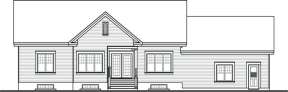 Ranch House Plan #034-01026 Elevation Photo