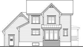 European House Plan #034-01031 Elevation Photo